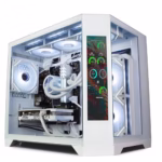 ionz Gaming PC - Desktop Computer | Intel i5-12400F | Nvidia RTX 5060 | 16GB RGB RAM | 1TB NVMe SSD - 240MM AIO | 600W 80+ PSU - WIFI | Windows 11 | (Apex Vision, White)