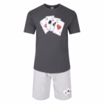 Mens Short Pyjamas Funny Novelty PJ Sets Night Sleep Lounge Wear L XL XXL New
