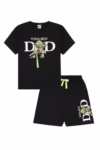 Star Wars Yoda Best Dad Mens Short Pyjama Set