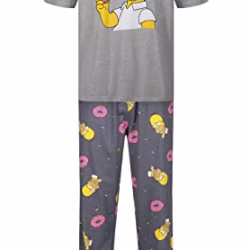 Mens Character Pyjamas Sleep Lounge Night WEAR Short Sleeve PJ Set