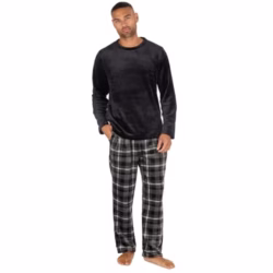 Undercover Mens Premium Quality Soft Fleece Lounge Set Pyjamas