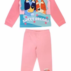 Bluey, Girls 2 Piece Pyjamas Set 'Sweet Dreams', Pink, Age 18 Months - 5 Years