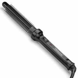 TRESemme Slim Ceramic Hot Brush, easy styling for short hair, lightweight, multi-voltage for travel, 19mm barrel for adding hair volume, shape, and root lift