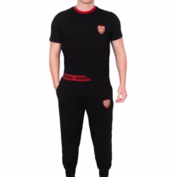 Arsenal FC Mens Pyjamas Long Premium Set OFFICIAL Football Gift