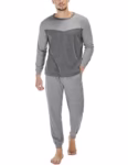 Marvmys Men's Pyjamas Sets Men's Lounge Pants Men's Loungewear Set With Adjustable Drawstrings And Pocket Breathable & Comfortable Pajamas For Man Nightwear Loungewear