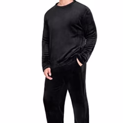 CityComfort Mens Pyjamas Set Super Soft Fleece 2 Piece Set Loungewear Nightwear Gifts for Men