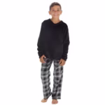 Undercover Boys Kids Super Soft Fleece Long Winter Pyjamas PJ Set Nightwear