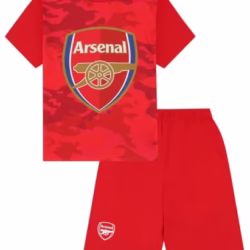 Boys Arsenal Football Club Camouflage Short Pyjama Set