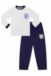 Official England Football Team Boys Long Cotton Pyjama Set