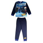 The Polar Express Boys Pyjamas, Kids 2 Piece Set PJ’s, Nightwear, Blue, Age 3-10 Years