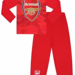 Boys Arsenal Football Club Camouflage Long Pyjama Set