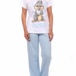 Disney Womens Thumper Pyjamas Bambi Pyjama for Ladies