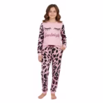 A2Z 4 Kids Girls Pyjamas Traditional PJS Pyjama Set Long Sleeve Top Trousers Sleepwear Suit Loungewear Nightgown Comfortable Lightweight Children Pajamas Sets Age 2-13 Years
