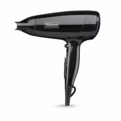 TRESemme Fast Dry 2000W Hair Dryer - Super Compact & Lightweight, Quick Drying, 3 Heat & 2 Speed Settings Plus Cool Shot, Black, 9142TU