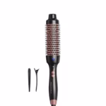 Wavytalk Thermal Brush, Heated Hot Brush for Hair Styling, 38mm IonicThermal Round Iron for Blowout Express, Heated Curling Iron Create Natural Curls, Dual Voltage and UK Plug, Rose Gold