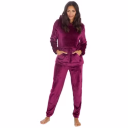 INSIGNIA Womens Pyjamas Sets Hooded Fleece