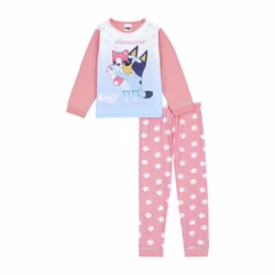 Bluey Girls Pyjamas Pjs Set, and Bingo Nightwear, Official Merchandise