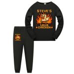Kids Lava Chicken Pajamas Boys Girls Sleepwear 2pcs Pjs Outfit