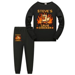 Kids Lava Chicken Pajamas Boys Girls Sleepwear 2pcs Pjs Outfit