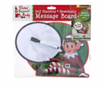Elves Behaving Badly Rewritable Board-Create Naughty Elf Messages, White, One Size