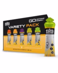 Science In Sport GO Isotonic Energy Gels, Running Gels with 22g Carbohydrates, Low Sugar, Variety Pack of Assorted Flavours, 60ml Per Serving (7 Pack)