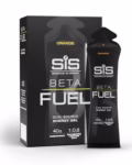 Science in Sport Beta Fuel Gels Dual Source Energy Gel, Orange Flavour, 40g of Carbs Per Pack, 60 ml Pack (6 Pack)