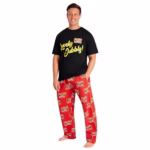 Only Fools and Horses Pyjamas for Men Teens PJs Set Soft Breathable Nightwear Loungewear Comfy Jammies with Long Bottoms Sleepwear Funny Gifts for Men