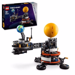 LEGO Technic Planet Earth and Moon in Orbit Model Building Set, Outer Space Toys for 10 Plus Year Old Kids, Boys & Girls, Solar System Toy for Imaginative, Independent Play, Birthday Gift Idea 42179