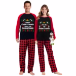 Plus Size Snowmen Jesus Christmas Family Matching Pajamas Set For Adults