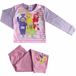 Teletubbies Girls Official Toddler Sleepy Pyjamas