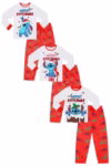Disney Lilo and Stitch Merry Stitchmas Matching Family Pyjamas Xmas Mens Womens Boys Girls Pjs