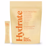 Free Soul Hydrate | Electrolyte Hydration Sachets | Zero Sugar | 30 Sachets | Advanced Electrolyte Powder with Sodium, Magnesium, Vitamin C | Citrus Salt Flavour