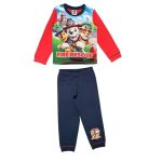 Paw Patrol Boys Pyjamas, 2 Piece Set featuring Chase, Marshall and Rubble Fire Rescue, Red/Blue Age 18 Months - 5 Years