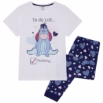 Eeyore or Tigger Womens Pyjama Set 100% cotton Licensed Winnie the Pooh Gift UK 8-26