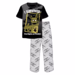 Disney Mens Pyjama Set – Soft and Cosy Cotton Sleepwear with Short Sleeve Top and Printed Bottoms - Sizes S-2XL