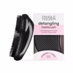 Tangle Teezer Original Detangling Hairbrush - For Wet & Dry Hair - Detangling Brush for All Hair Types - Two-Tiered Teeth Reduce Breakage & Eliminate Knots - Panther Black
