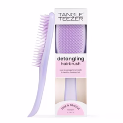 Tangle Teezer Fine and Fragile Ultimate Detangler Hairbrush for Coloured, Fine & Thin Hair - Two-Tiered Soft Flex Teeth Reduce Breakage & Pulling - Gentle on Delicate Hair - Hypnotic Heather