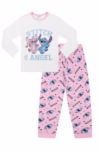 Disney Girls Lilo & Stitch Long Stitch and Angel Pyjama Set