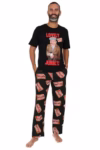 Only Fools and Horses Mens Del Boy Lovely Jubbly Long Pyjama Set Nightwear Loungewear