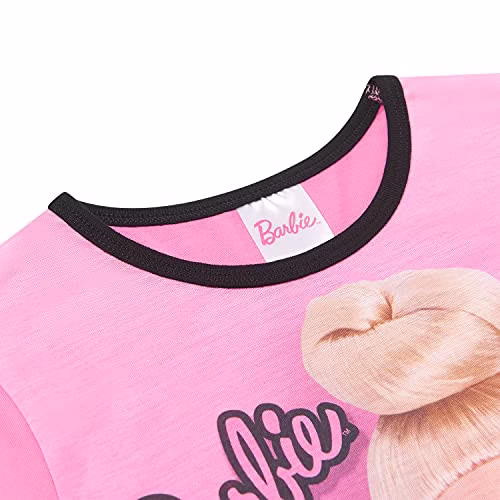 Barbie Girls Pyjamas PJ Set, Doll Pyjamas for Girls, Ages 3 to 10 Years, Official Merchandise - Image 2