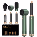 Airbrush 5 in 1 Airstyler 5 in 1 Hair Styler Multi-Blow Dryer Brush Set with Curl, Straighten, Wavy, Smooth, Magic Styler for All Hair Types and Lengths