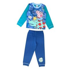 Peppa Pig, Boys George Pig Pyjamas, Blue, Have A Roar Some Day! Age 18 Months - 5 Years