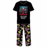Marvel Mens 2 Piece Pyjama Set – Deadpool & Wolverine, Avengers, and Classic Comic Designs, Sizes S-2XL - Perfect for any fan