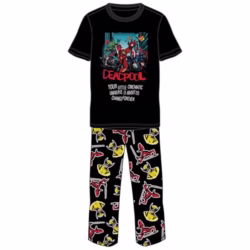 Marvel Mens 2 Piece Pyjama Set – Deadpool & Wolverine, Avengers, and Classic Comic Designs, Sizes S-2XL - Perfect for any fan