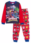 Spidey And His Amazing Friends Pyjamas Kids Spiderman Pjs Set Hulk Iron Man Black Panther Gwen Miles Morales Nightwear