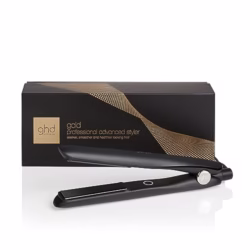 ghd Gold Hair Straightener & Styler - Professional Styling, for Sleek, Smooth Styles with More Shine - for All Hair Types (UK Plug)