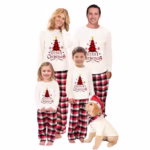 Family Matching Christmas Pyjamas Sets Women Men Kids Baby Xmas Pajamas Merry Tree Pjs Pajama Pj Nightwear Loungewear Sleepwear Pyjama