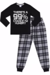 There's a 99% Chance I'm Hungry Cotton Woven Long Pyjamas