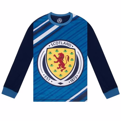 Scotland Boys Pyjamas Long Sublimation OFFICIAL Football Gift - Image 2