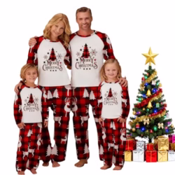 Christmas Matching Family Pyjamas Sets, Matching Sets Christmas PJs for Family Pajamas